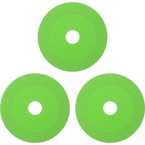 Disque diamant 100mm x3 – coupe ultra fine verre carrelage céramique, compatible meuleuse d’angle (1/5)