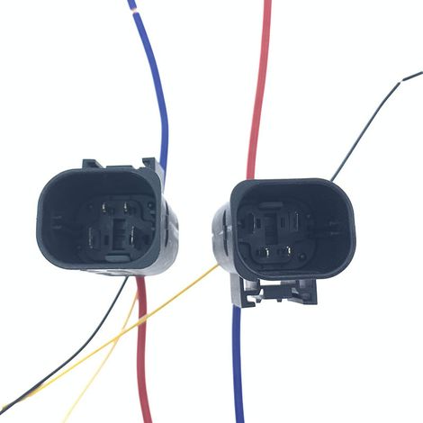 Electric fan socket compatible with Mercedes-Benz S-Class, C-Class, SE200, S350, S400, C200, C280 and C300 -- JB1899-4P-11