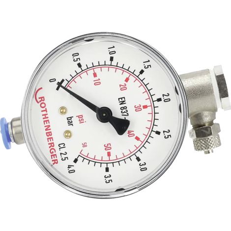 ROTHENBERGER MANOMETRO DI RICAMBIO R1/4" PER PROVA UNIVERSALE LINEE GAS - 61012