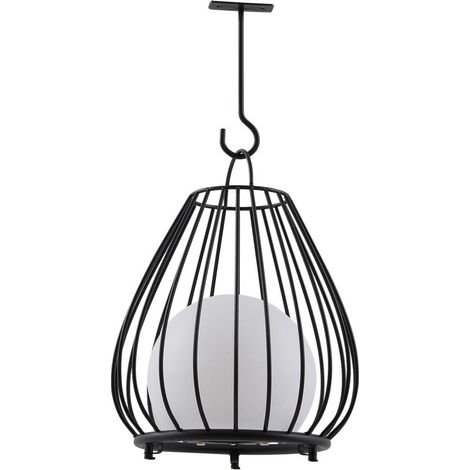 Lindby LED 'Kelda' in Nero da Alluminio (1/5)