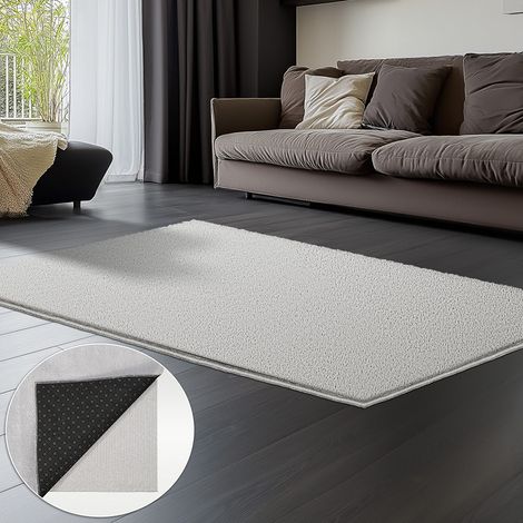 VOUNOT® Alfombra Moderna para Salón 120x160 cm, Crema