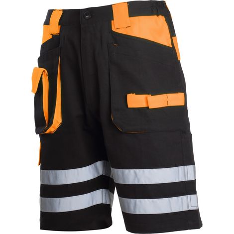 Pantalones cortos CZA-POM 100% algodón Con reflectante, "S", CE,lahti