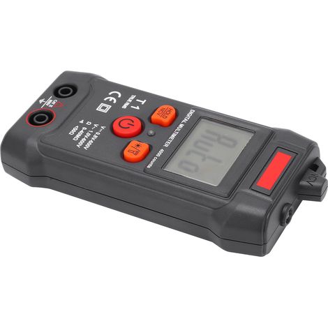 T1 LCD-Multimeter, Digitalmultimeter, 600 V, tragbares elektrisches Prüfgerät mit heller Hintergrundbeleuchtung zur Überprüfung von Stromversorgungen (1/5)