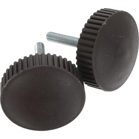 Accessoires pour Chaise Suspendue et Balançoire D’extérieur, Pièces de Fixation en Plastique et Fer Noir, 7x5,8x5,8cm, pour Jardin et Terrasse, Stable et Réglage Facile (1/5)