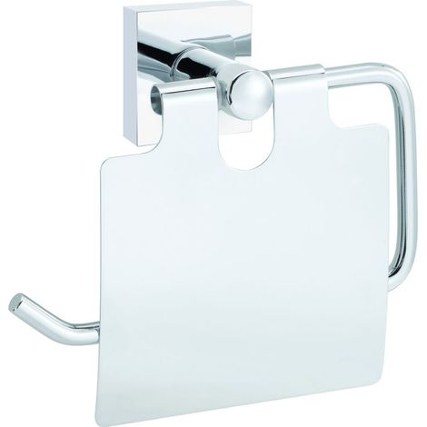 Primaster Papierrollenhalter Classic Cube mit Deckel Klopapierrollenhalter (1/3)