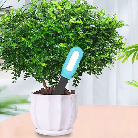 Tuya Smart Bluetooth 2-in-1 Soil Tester with Water Shortage Reminder and Temperature Switching Function for Indoor Soil Moisture (1/4)