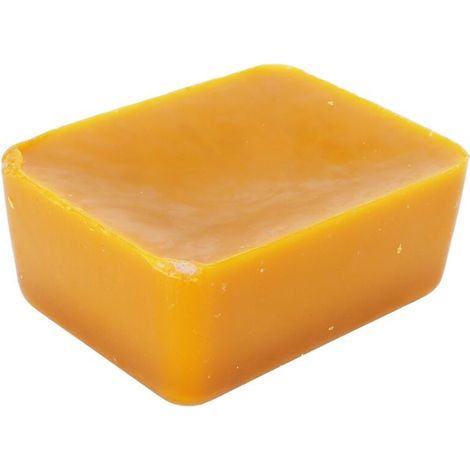 Cire d'abeille jaune qualité alimentaire 532 g, idéale pour loisirs créatifs, fabrication de bougies, polissage et entretien des meubles, attractif pour abeilles (1/5)
