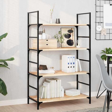 Schweberegale 4 Stk. 80x40x2 cm Massivholz Akazie Unbehandelt