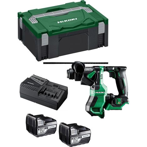 Bohrhammer HIKOKI DH18DPAWPZ (2 x 5,0 Ah + UC18YFSL + Koffer HSCII) (1/4)