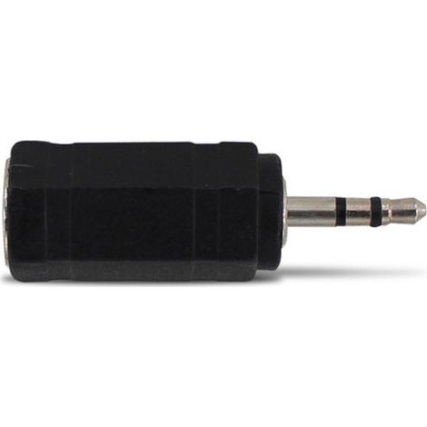 Adaptateur jack stéréo 2,5 mm mâle/3,5 mm fem. (1/2)