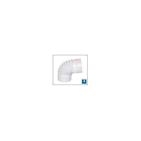 Cavc 100 - coude a angle variable circulaire pvc diamètre 100 (460033)