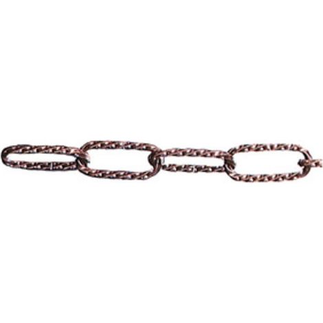 CATENA P/LAMPADARIO FILO RITORTO 3,5 MM BRON