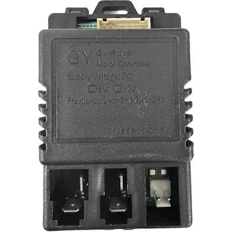 Récepteur pour voiture électrique enfant, compatible avec les pièces de rechange pour voitures électriques enfant, noir (1/5)