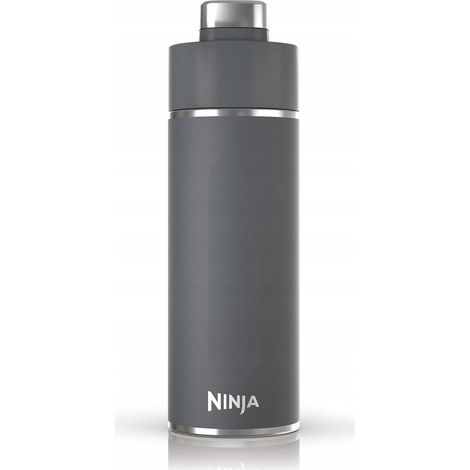 Flasche für kohlensäurehaltige, heiße und kalte Getränke NINJA Thirsti grau 700ml