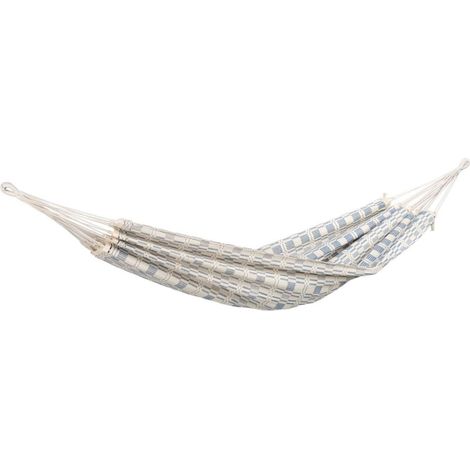 Hamac brésilien XXL CARIOCA Amazonas bleu jacquard 3 personnes (1/5)