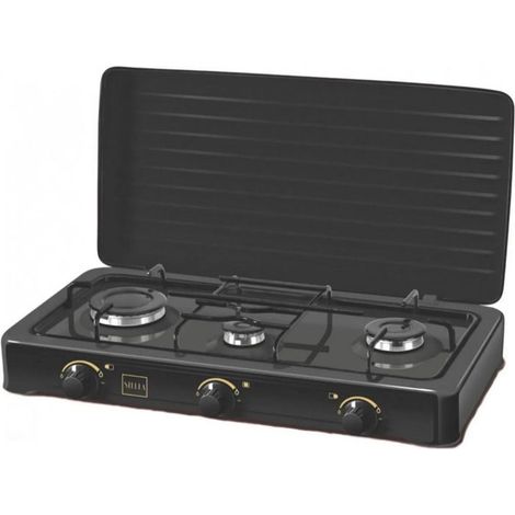 Stella STKGC-03 plaque de cuisson gaz portable noire (1/3)