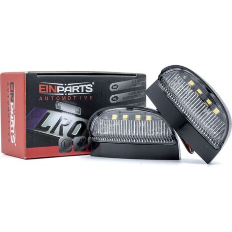 Luces LED universales para matrícula, 6000K blanco frío, 12V Canbus, para camiones, remolques, motocicletas, scooters y barcos. (1/5)