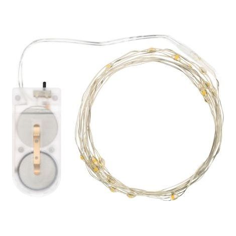 Lotti Filo Luci Catena Micro Led Bianco Freddo 2mt (1/3)