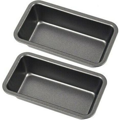 moules à pain antiadhésifs en acier au carbone pour la cuisson de pains à cake, gâteaux, pâtisseries et nids à pain grillé. (1/5)