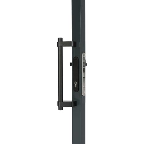ASTA ALLUMINIO NERA ENT300 60GR. LG 365 DOPPIA - LOCINOX - BAR-A-300-60-365-2-9005 (1/2)