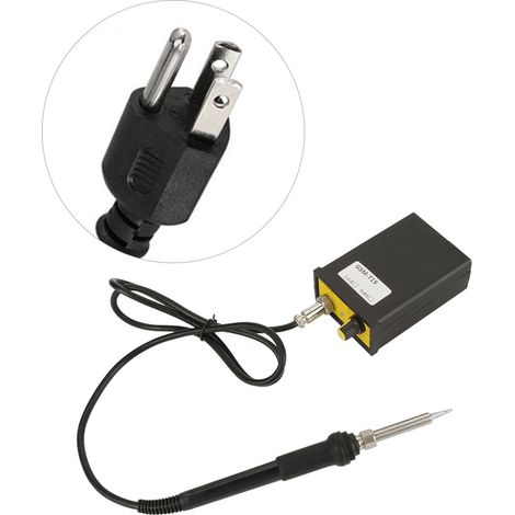 Station de soudage à température réglable GSM-T19 60W avec support de soudage (prise standard américaine 110V) (1/5)