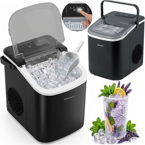 Ice Maker 1.1L, 12kg/24h Capacity, Compact Design