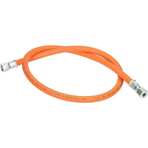 Conduite souple pression moyenne G 1/4 LH x RVS 8 x 1500 mm