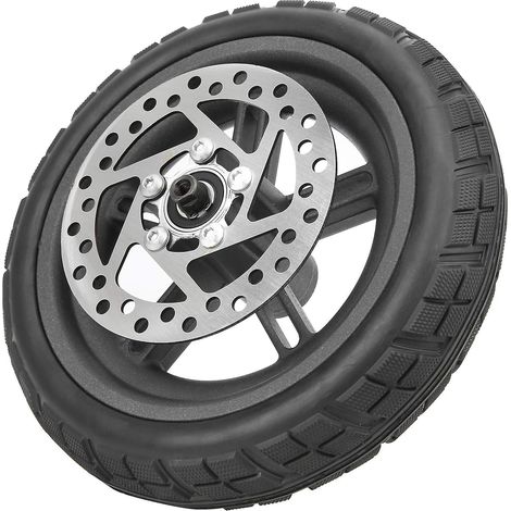 8,5-Zoll-Hinterreifen für M365 Pro Elektroroller mit 120-mm-Scheibenbremse (Reifen + Felge + Bremsbeläge) – 1 Satz (1/5)