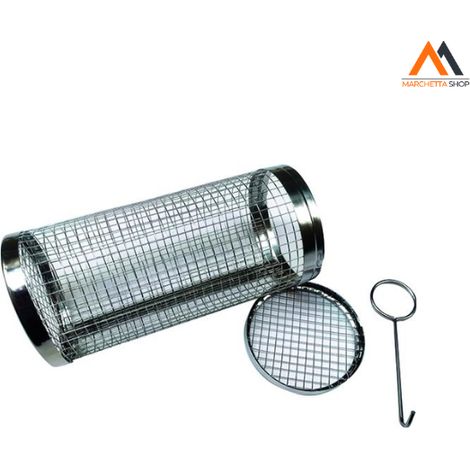 GRATICOLA SANDRIGARDEN INOX A CILINDRO 9,5X30 CM
