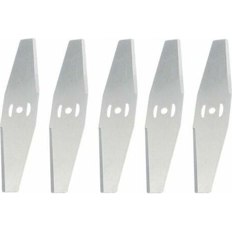 Lame De Rechange - 5 Pièces - Acier Inoxydable - Pour Coupe-Bordure Sans Fil - Jardin Extérieur - 120 mm (1/5)