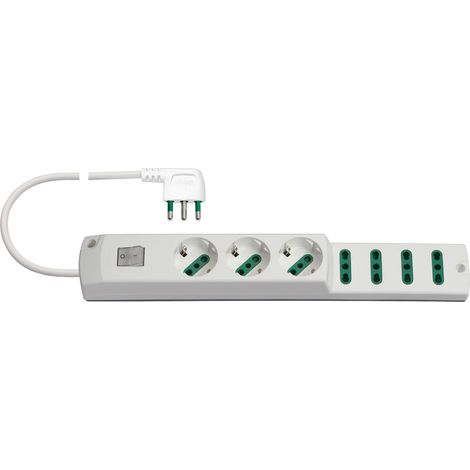 VIMAR - 00425.CC.B Presa mult.3P30+4P17/11+int.+S1790° b.co