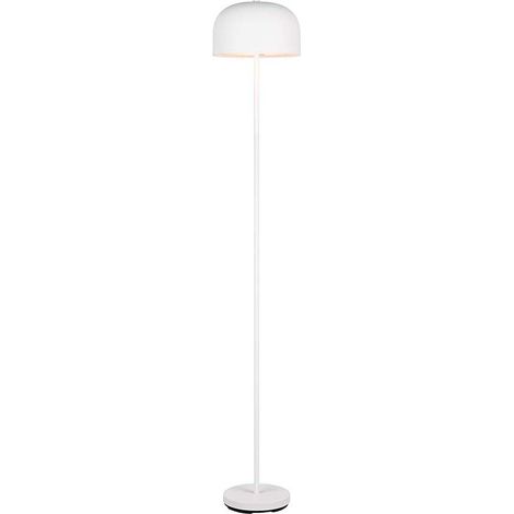 Stehleuchte Standlampe Wohnzimmerlampe LED Touchdimmer Akku USB weiß H 147cm