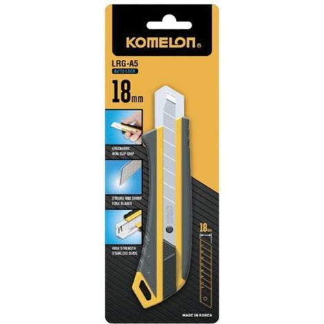 Komelon LR-GA5 Autolock Snap-Off Knife 18mm (1/2)