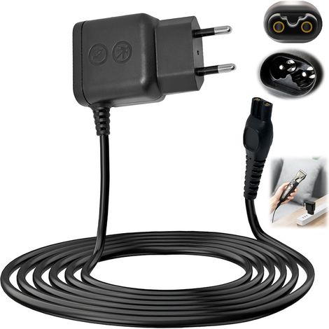 15V HQ8505 Chargeur Rasoir pour QP6510 QP6520 QP6530 QP6650 (1/5)