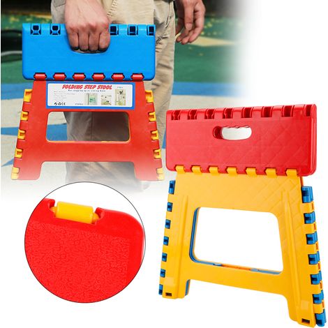 Tabouret pliant, petite chaise, tabouret portable avancé pour enfants 3222,530cm (surface de la chaise rouge)