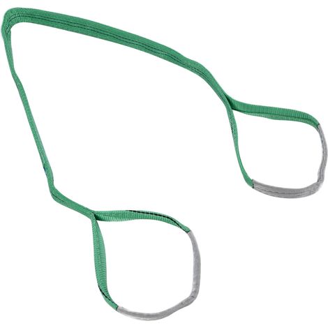 Élingue plate 2T en polyester haute résistance, sangle de levage pour grue, accessoires d'élingage, 6 mètres (1/5)