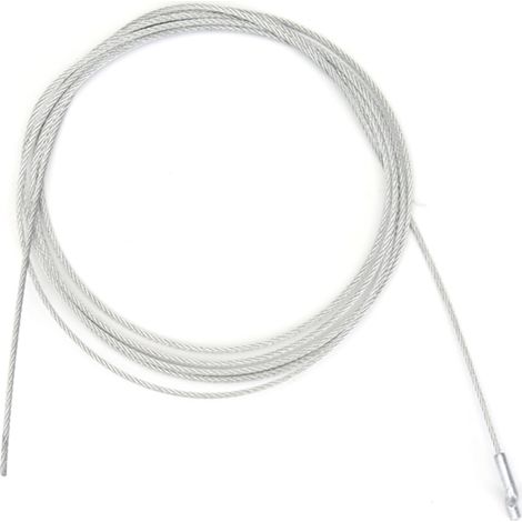 Câble souple. Diamètre 1,9 mm. Longueur 2 m. Tête Ø 8 mm. Z Ø 4 mm (1/4)