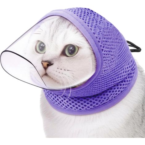 Muselière pour chat – Muselière respirante, douce et résistante aux morsures – Muselière pour la maison