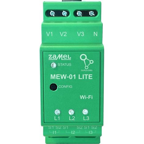 Contatore di energia Zamel MEW-01 Lite 3 fasi 100A Wi-Fi (1/3)
