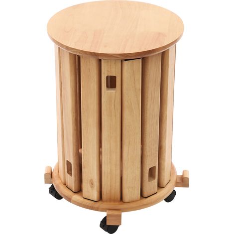 Senderpick – Lot de 4 tabourets empilables en bois de caoutchouc – Design moderne – Hauteur 54 cm – Capacité 100 kg – Idéal pour salle à manger et table d'appoint (1/5)