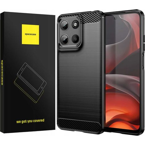 Étui Spacecase Carbon Moto G15/G15 Power noir (1/5)