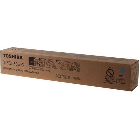 Cartucho de tóner cian Toshiba T-FC556EC 6AK00000350 e-STUDIO 5506/6506/7506 39.200 páginas 1,5 kg Alta capacidad