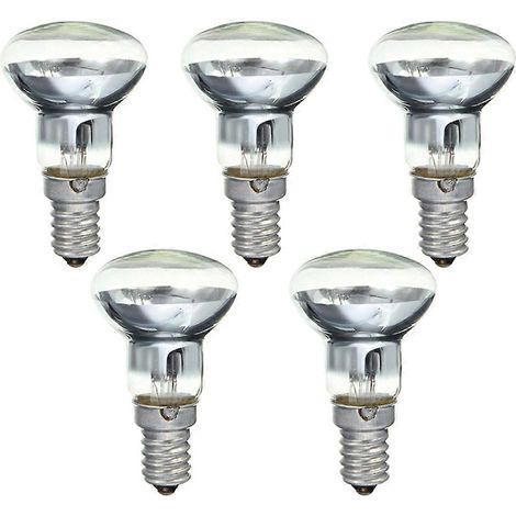 Ampoule de rechange pour lampe à lave E14 R39 30W, culot à vis, réflecteur transparent, pour spot lumineux. (1/5)