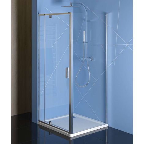 Polysan Easy Line - Duschkabine 90-100x100 cm, L/R-Variante, Klarglas/Chrom EL1715EL3415 (1/5)