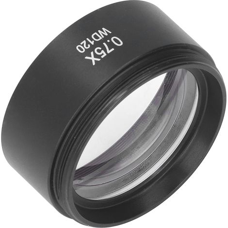 Objectif Barlow 0.75X M48 120mm pour Microscope - Accessoire Oculaire de Haute Précision (1/5)