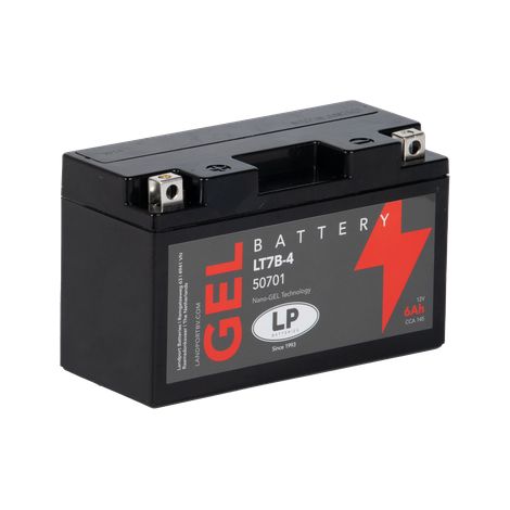 Batteria al gel Landport GT7B-4 12V 6.5Ah 148x64x90 Senza manutenzione