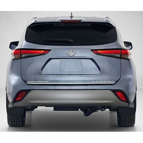 Toyota Highlander 2020+ Liste mit Chrom und Klappe (1/4)