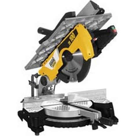 1PZ TRONCATRICE LEGNO CON PIANO SUPERIORE LAMA MM.305 2000W (TR100)