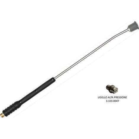 LANCIA TERMINALE DA 700 MM ALTA-BASSA PRESSIONE CON UGELLO PER IDRO LAVOR RIO 1108