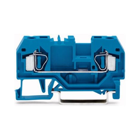 Connecteur de barre omnibus à 2 fils 4 mm² bleu 281-904 (1/3)